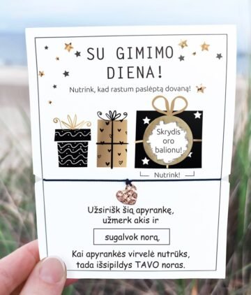 Su gimimo diena (galima pakeisti apskritimo tekstą)