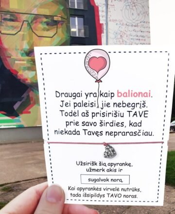 Draugai yra kaip balionai