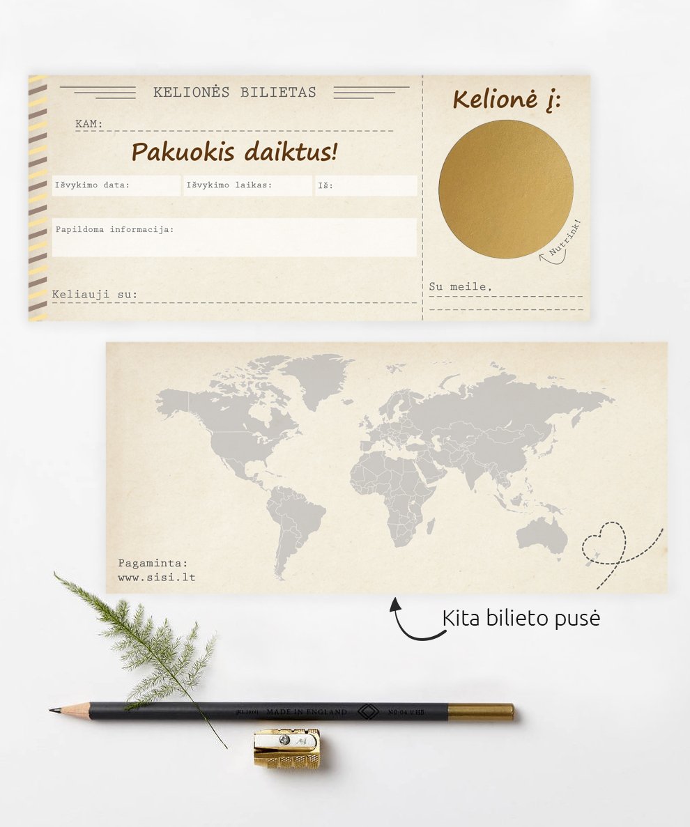 Kelionės bilietas Kelionės bilietas... - Image 2