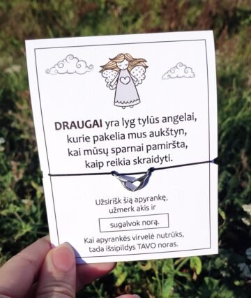 Draugai yra lyg tylūs angelai