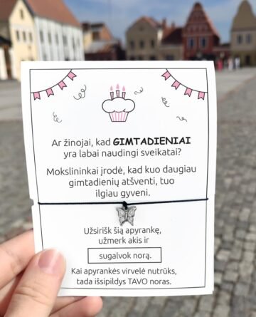 Gimtadieniai yra naudingi