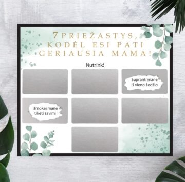 7 priežastys, kodėl esi pati geriausia mama!