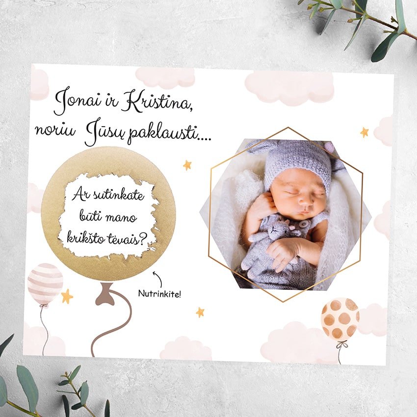 Krikšto tėvai Ar sutinkate būti krikšto tėvais? - Image 1