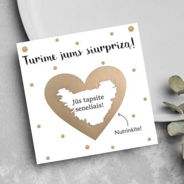 Turime jums siurprizą!