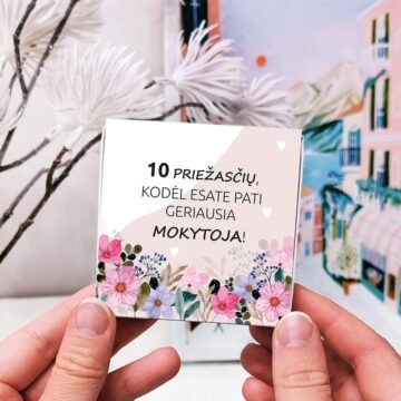 10 priežasčių, kodėl esate pati geriausia mokytoja!