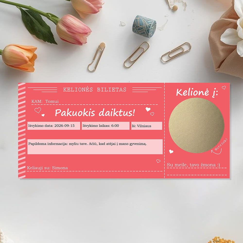 Kelionės bilietas Kelionės bilietas - Image 2