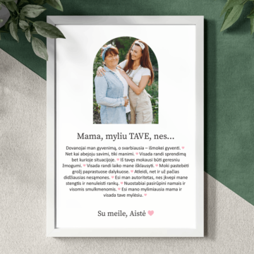 Mama, myliu Tave, nes...arka